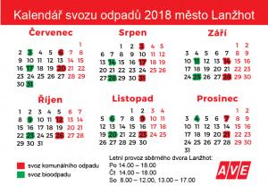 kalendář 2018