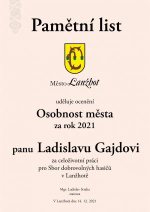 Předání ocenění 1