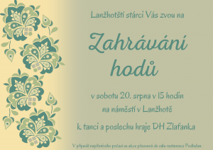 Zahrávání hodů 1