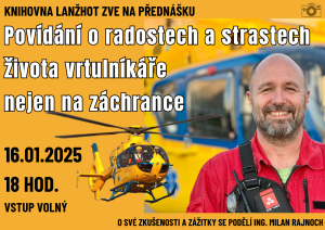 Přednáška - Radosti a strasti života vrtulníkáře nejen na záchrance 1